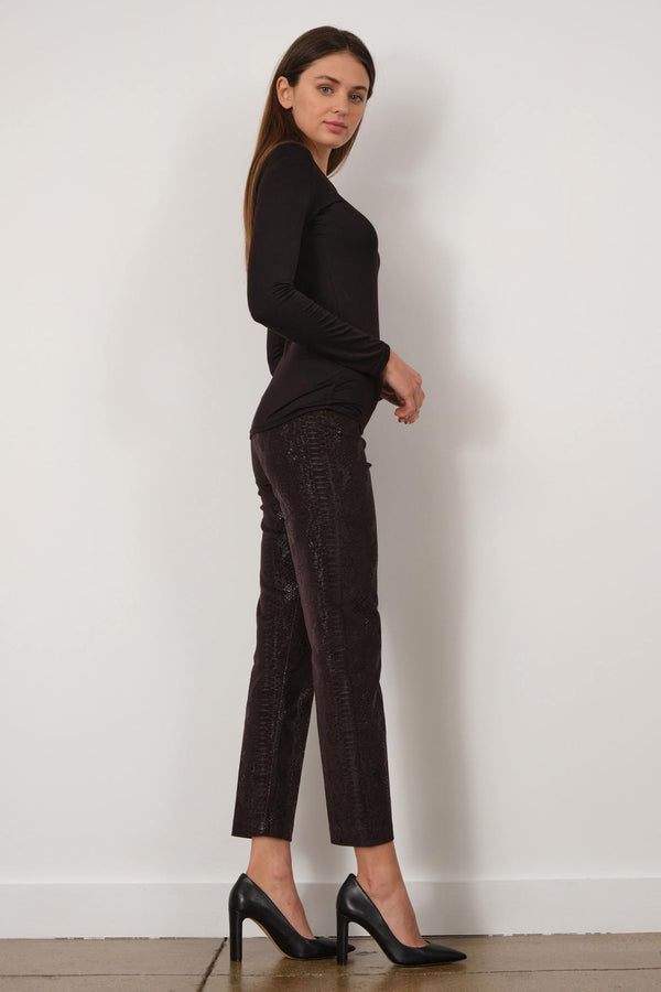 Avenue Montaigne LILI Python Brown