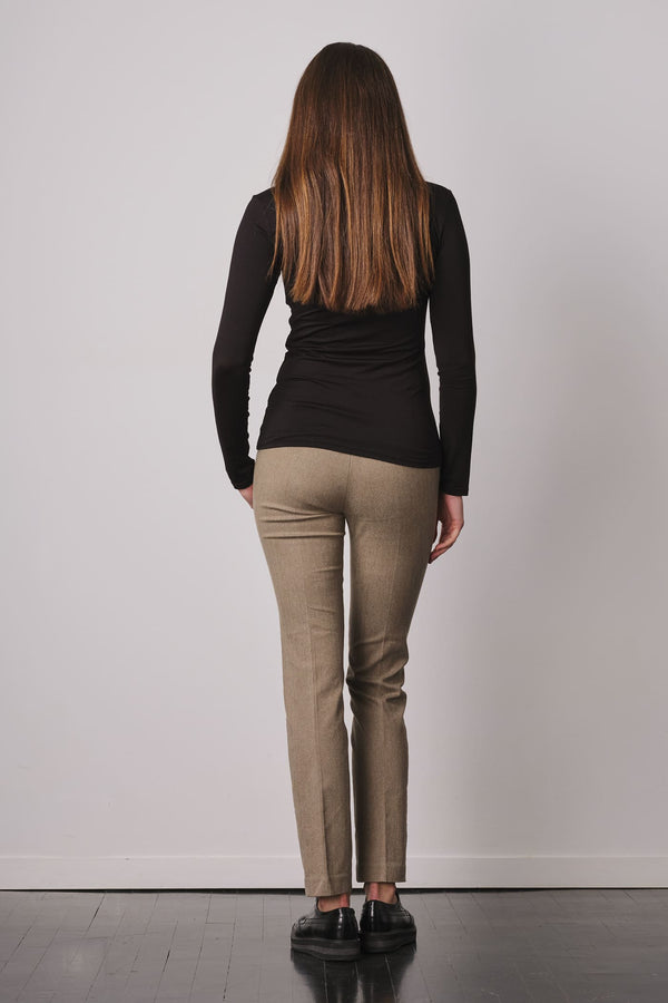 Avenue Montaigne LOUIS Chevron Beige