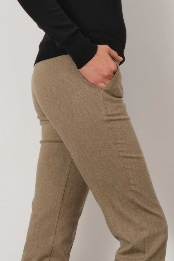 Avenue Montaigne LOUIS Chevron Beige