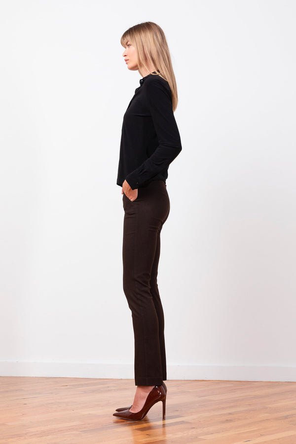 Avenue Montaigne LOUIS Flannel Brown