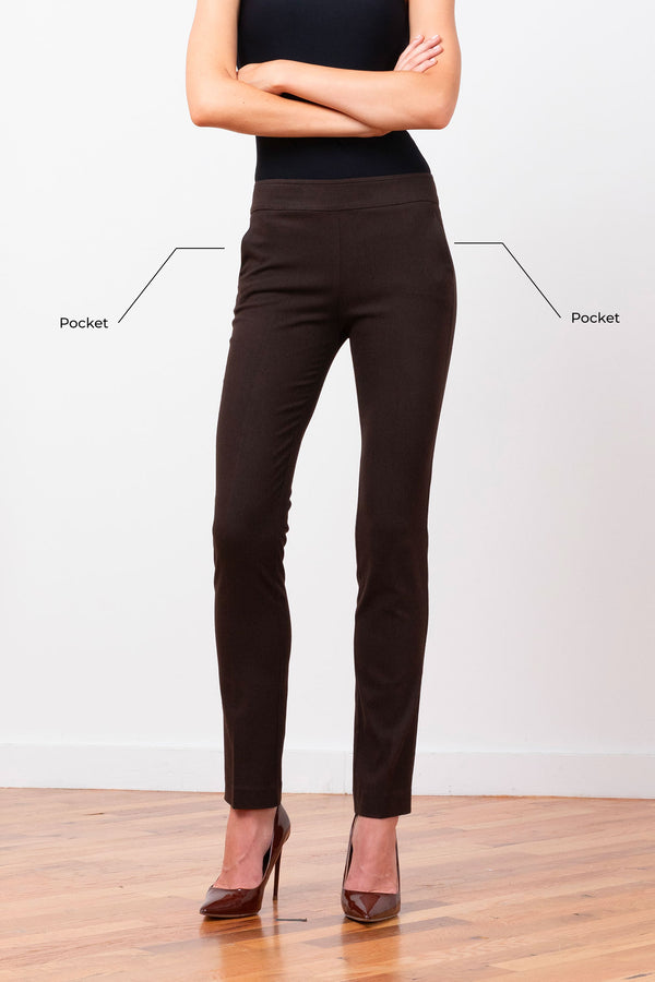 Avenue Montaigne LOUIS Flannel Brown