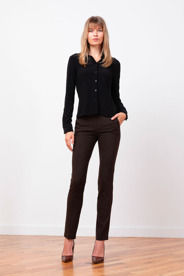 avenue montaigne LOUIS Flannel Brown