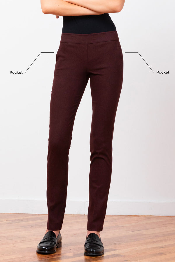 Avenue Montaigne LOUIS Flannel Burgundy