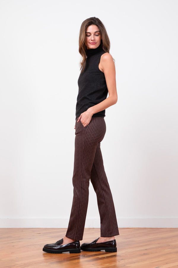 Avenue Montaigne LOUIS Houndstooth Copper