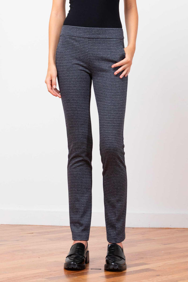 Avenue Montaigne LOUIS Houndstooth Navy