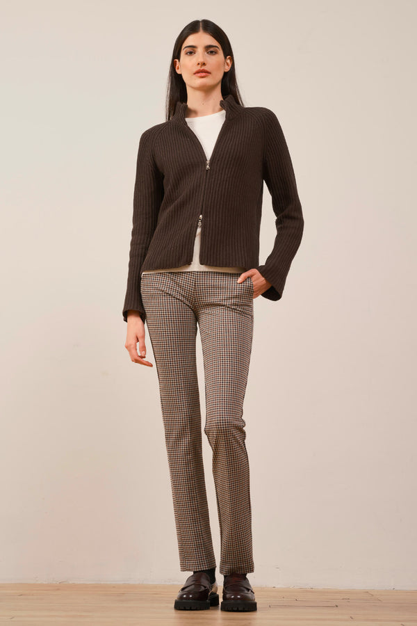 avenue montaigne LOUIS Houndstooth Plaid