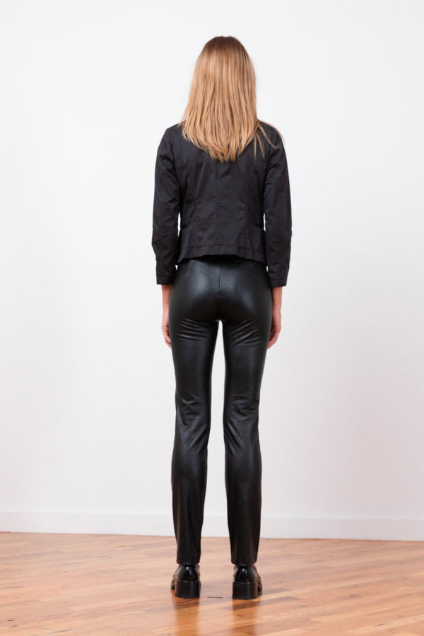 Avenue Montaigne LOUIS Pleather Black