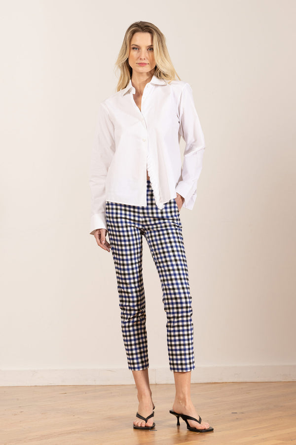 avenue montaigne LULU Check Blue/Black