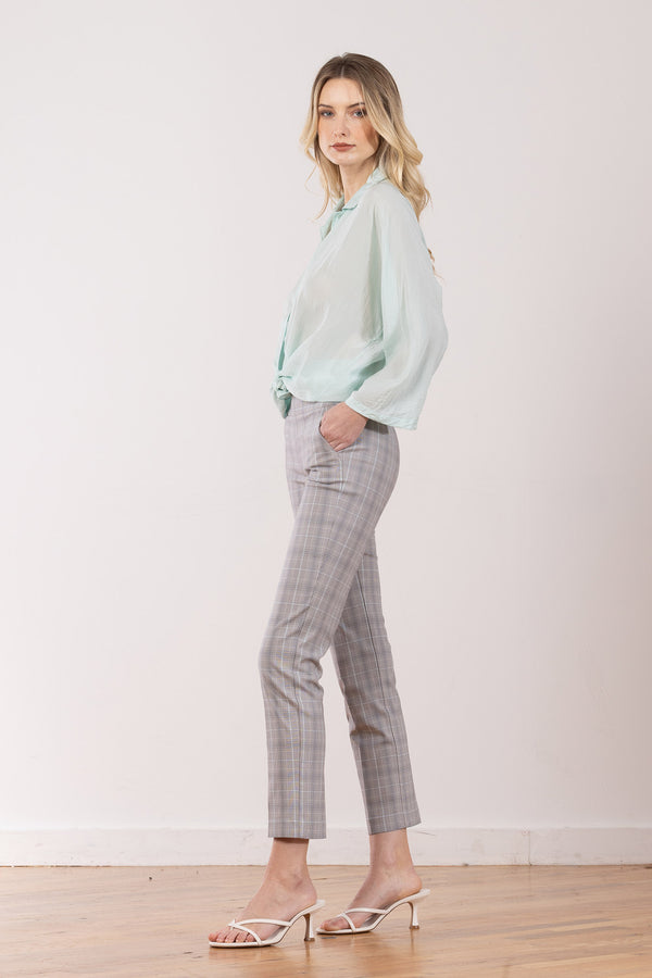 Avenue Montaigne LULU Madras Plaid