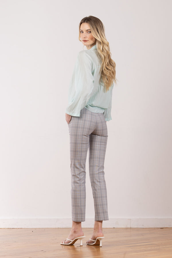 Avenue Montaigne LULU Madras Plaid