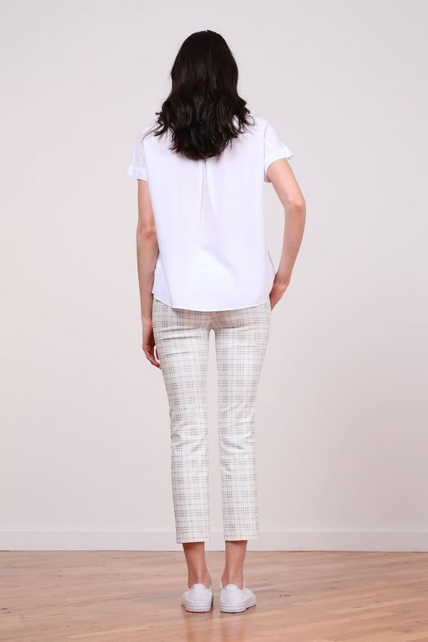 Avenue Montaigne LULU Plaid Slate