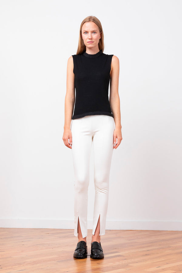 avenue montaigne MAX Pleather Off-White
