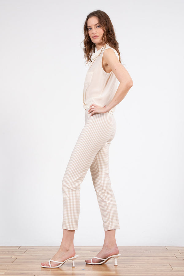 Avenue Montaigne OLIVER Check Beige