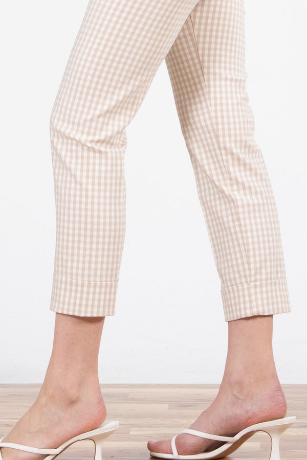 Avenue Montaigne OLIVER Check Beige