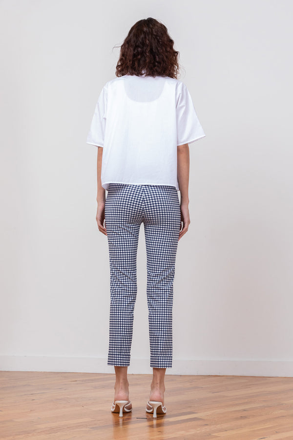 Avenue Montaigne OLIVER Check Sailor