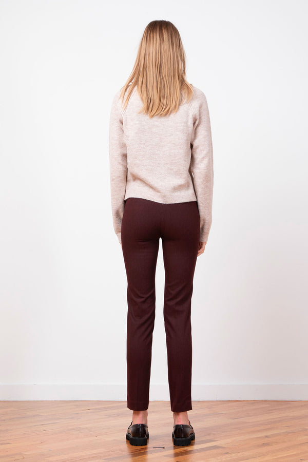 Avenue Montaigne PARS Flannel Burgundy