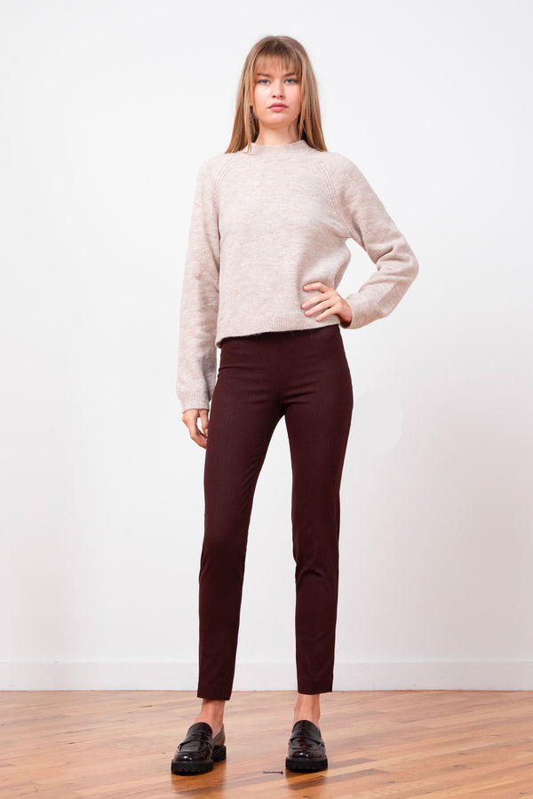 avenue montaigne PARS Flannel Burgundy