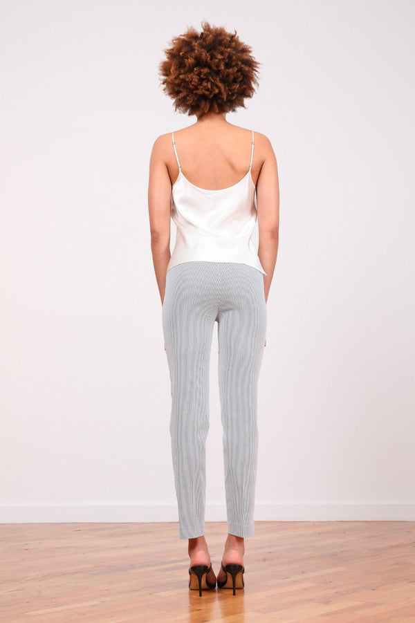 Avenue Montaigne PARS Seersucker Stripes Grey