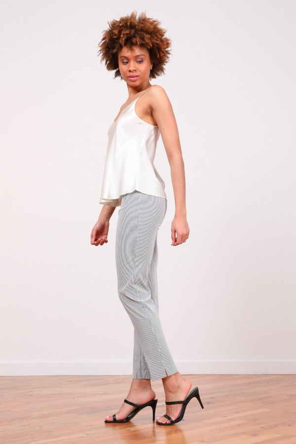 Avenue Montaigne PARS Seersucker Stripes Grey