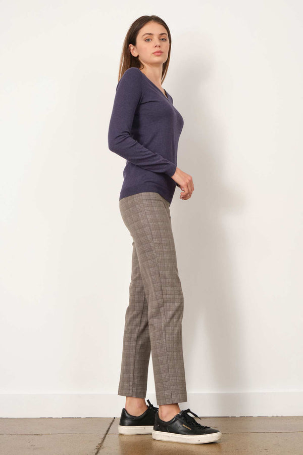 Avenue Montaigne PARS Taupe Plaid