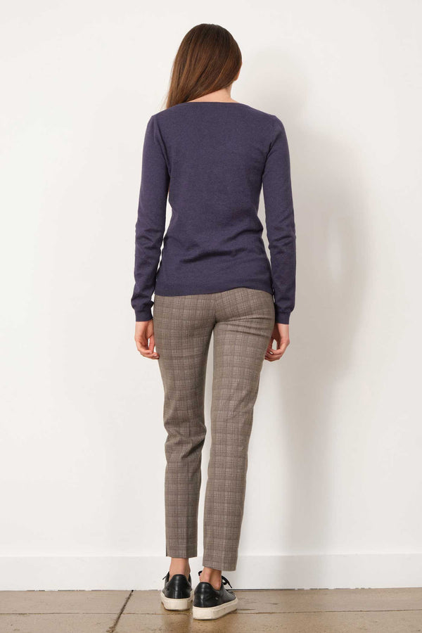 Avenue Montaigne PARS Taupe Plaid