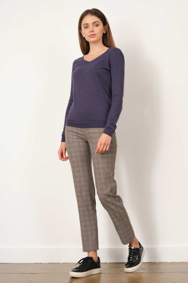 avenue montaigne PARS Taupe Plaid