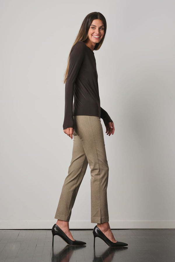 Avenue Montaigne PEGGY Chevron Beige