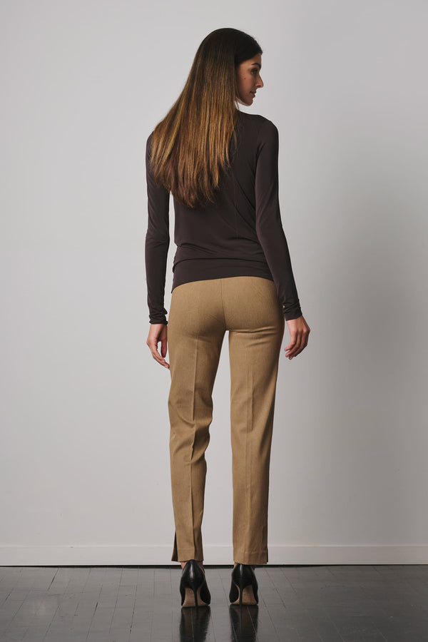 Avenue Montaigne PEGGY Flannel Camel