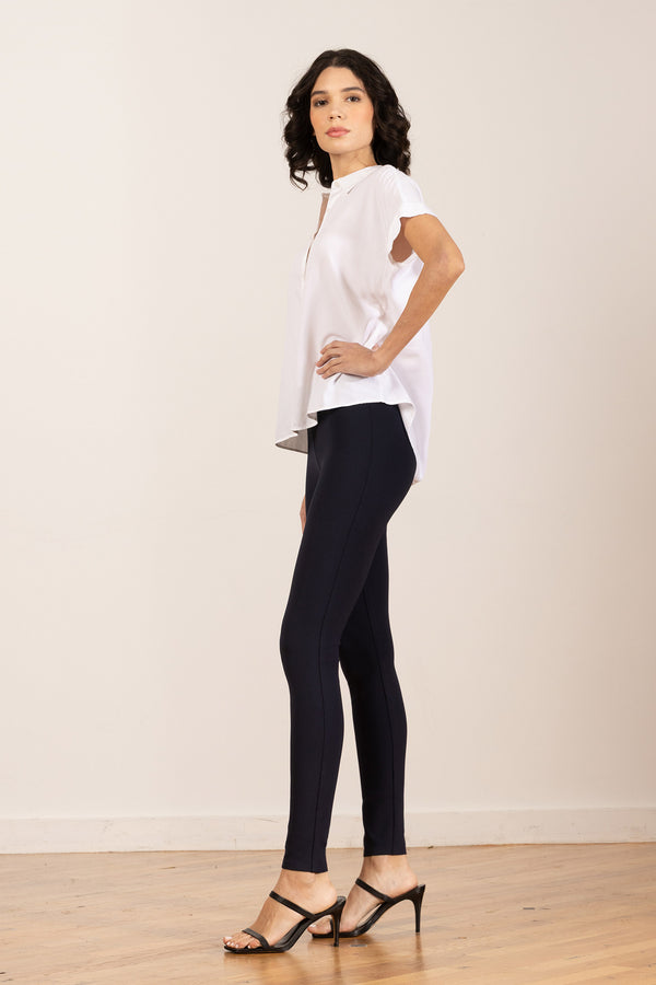 Avenue Montaigne PULL ON SKINNY Freedom Navy
