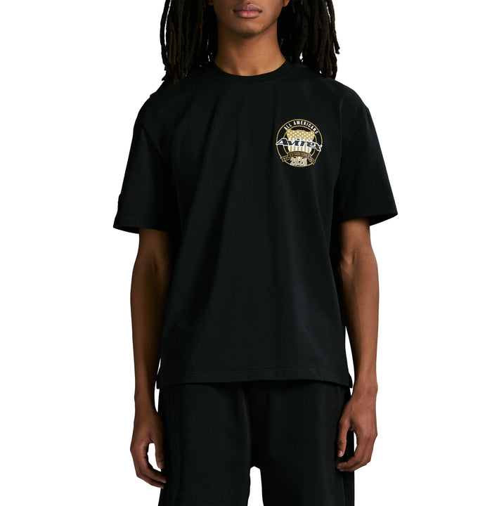 Avirex 50TH ANNIVERSARY TEE BLACK
