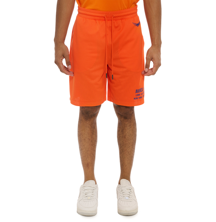 Avirex AVIATOR MESH SHORT ORANGE