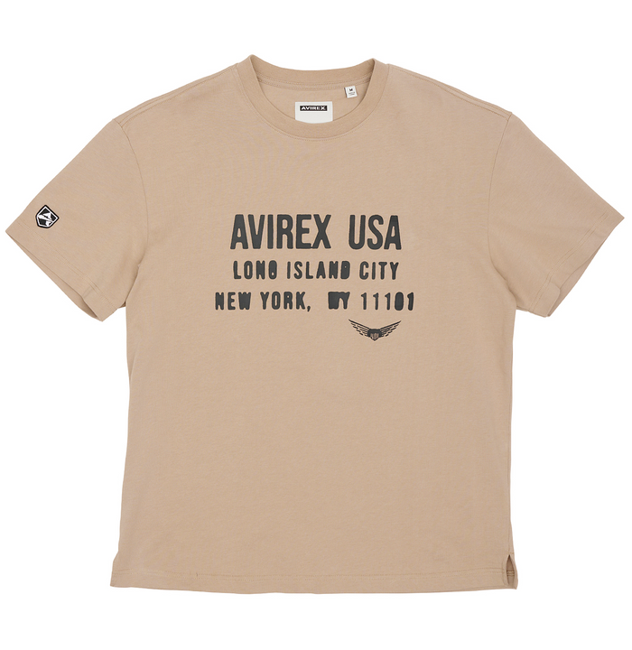 avirex AVIATOR TEE MINK