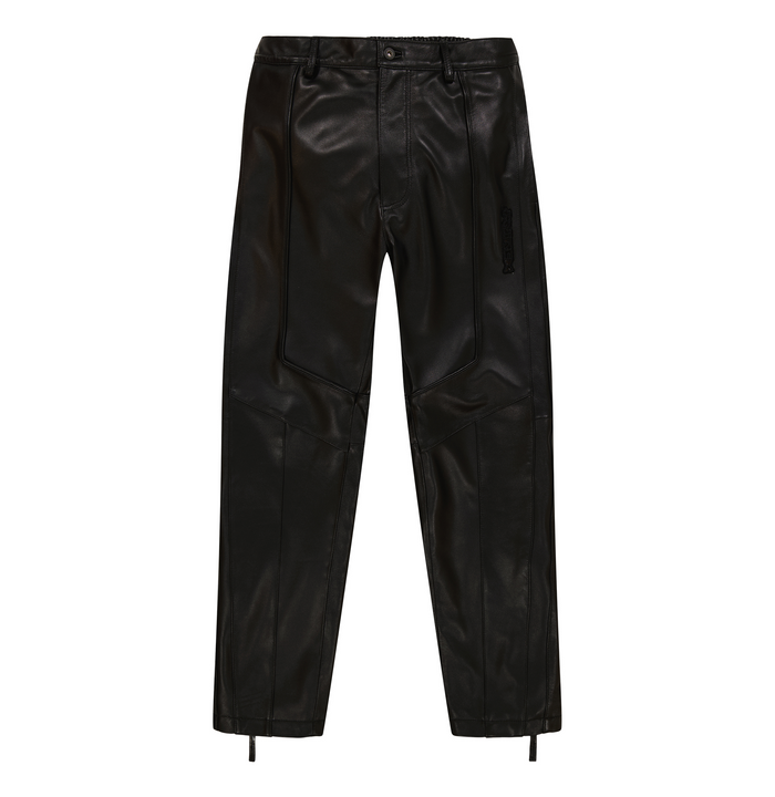 avirex BLACK-OUT LEATHER RACER PANT XL