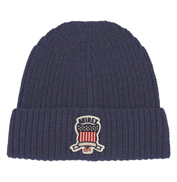 avirex ICON BEANIE NAVY