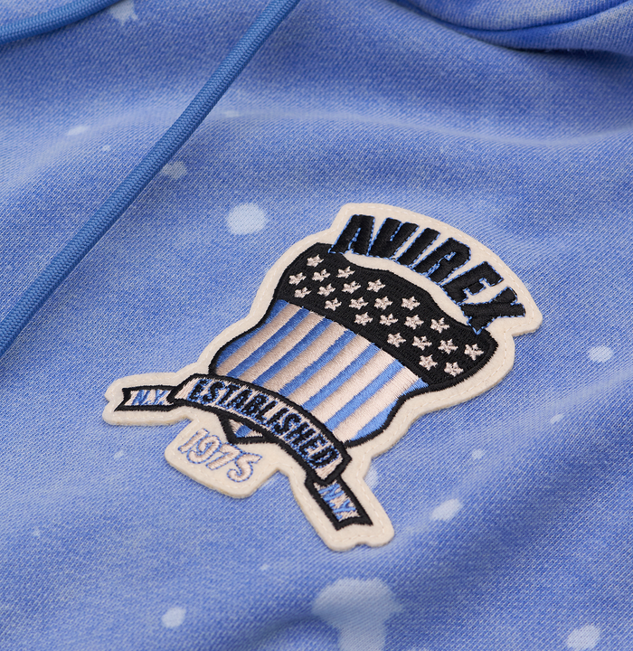 Avirex ICON HOODIE DENIM