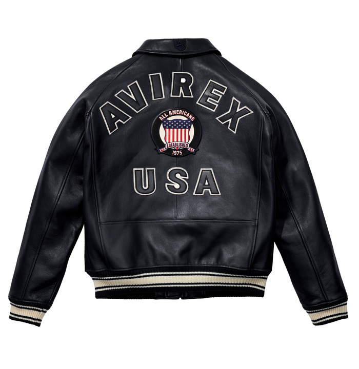 Avirex ICON JACKET JET BLACK