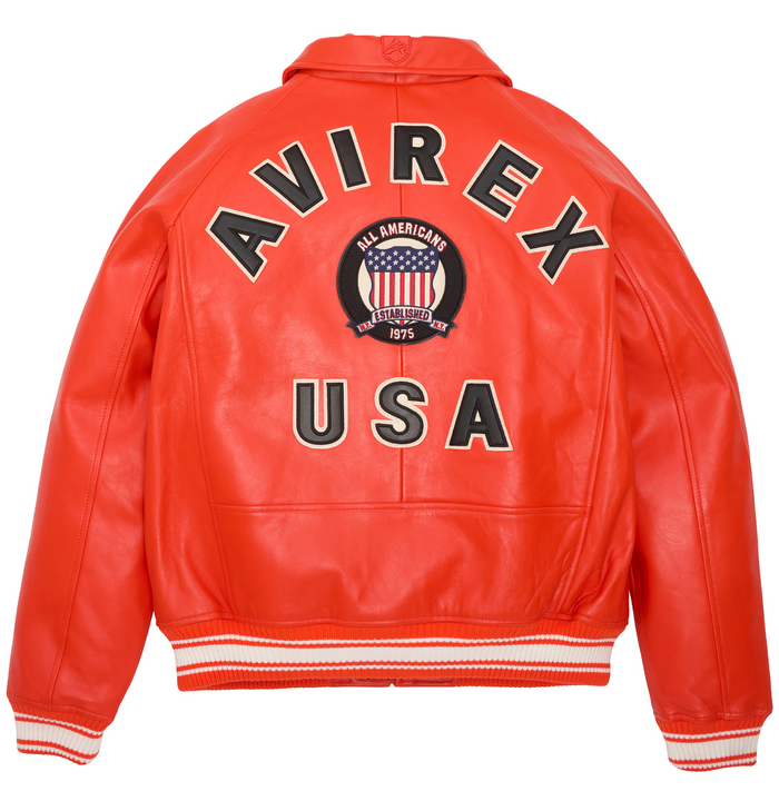 Avirex ICON JACKET ORANGE.COM