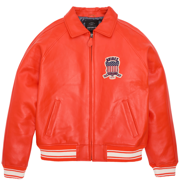 avirex ICON JACKET ORANGE.COM