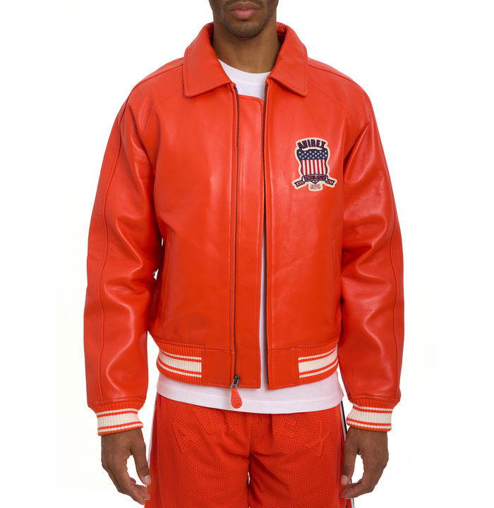Avirex ICON JACKET ORANGE.COM
