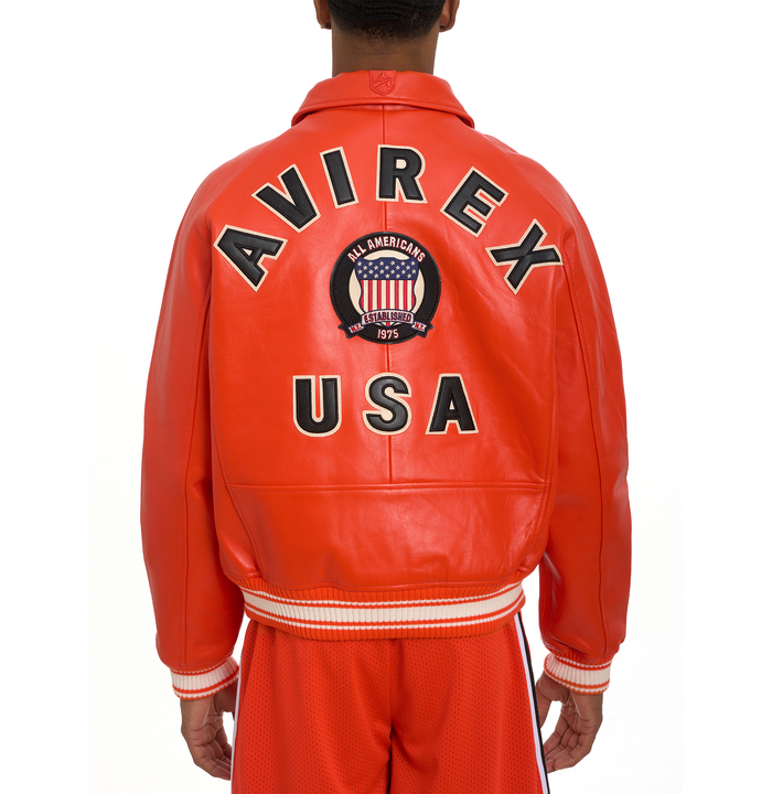Avirex ICON JACKET ORANGE.COM