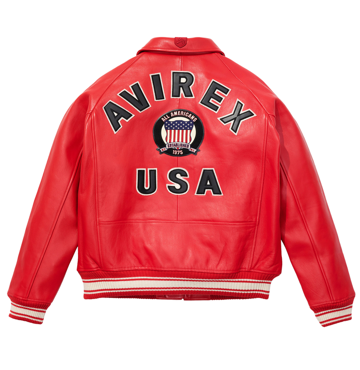 Avirex ICON JACKET SALVAGE RED