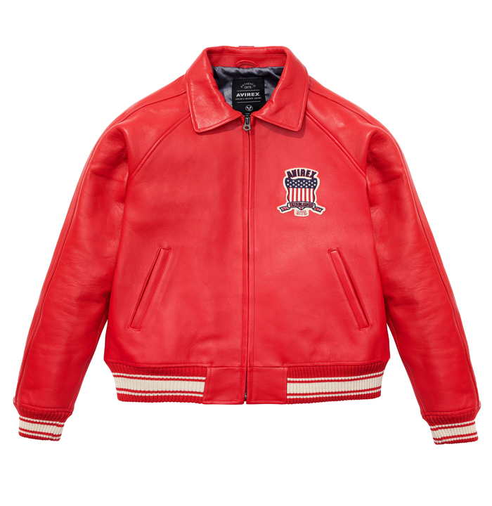 avirex ICON JACKET SALVAGE RED