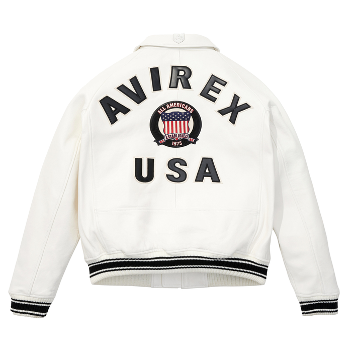 Avirex ICON JACKET SNOW WHITE