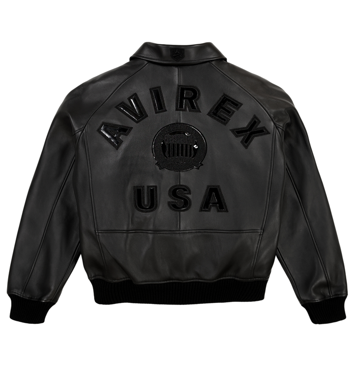 Avirex ICON JACKET TRIPLE BLACK