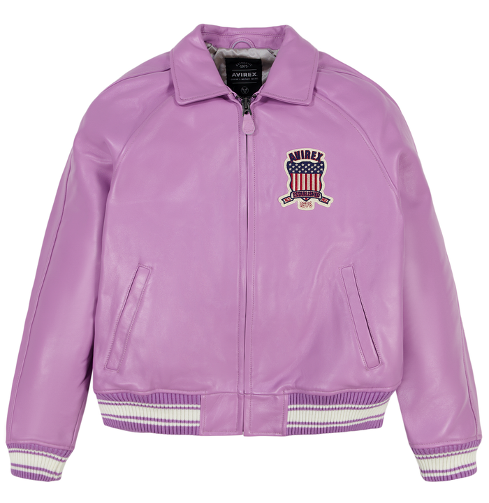 avirex ICON JACKET VIOLET
