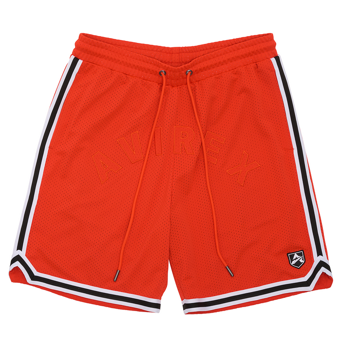 avirex ICON MESH SHORT ORANGE.COM