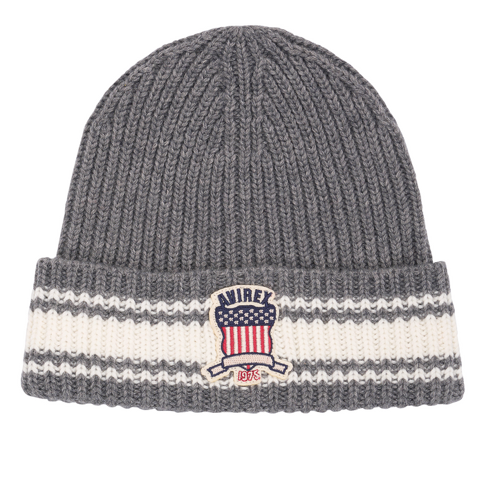 avirex ICON STRIPED BEANIE ONE SIZE
