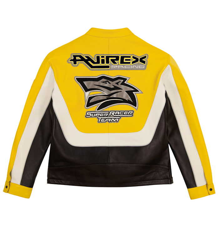 Avirex LONE WOLF RACER JACKET GOLD