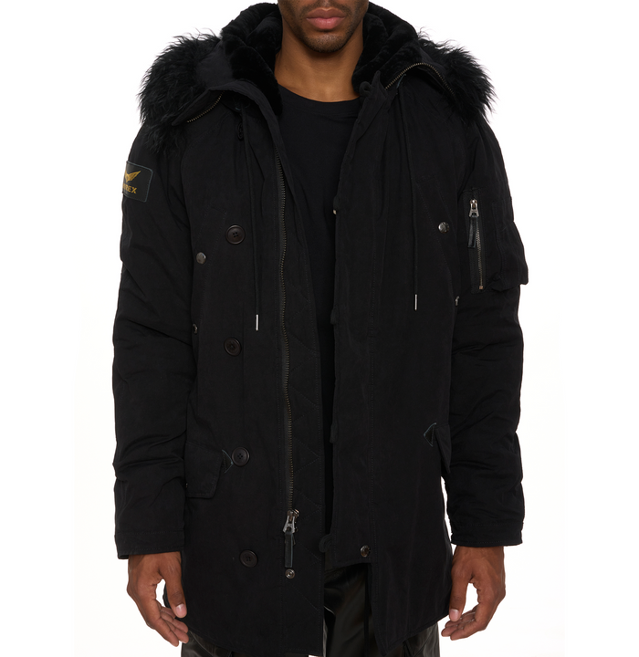 Avirex N-3B SNORKEL JACKET BLACK