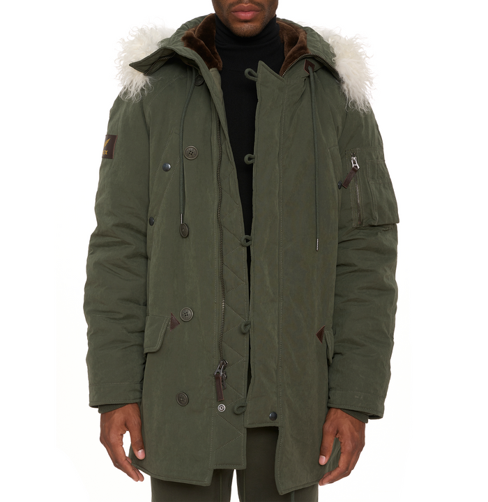 Avirex N-3B SNORKEL JACKET FLIGHT GREEN